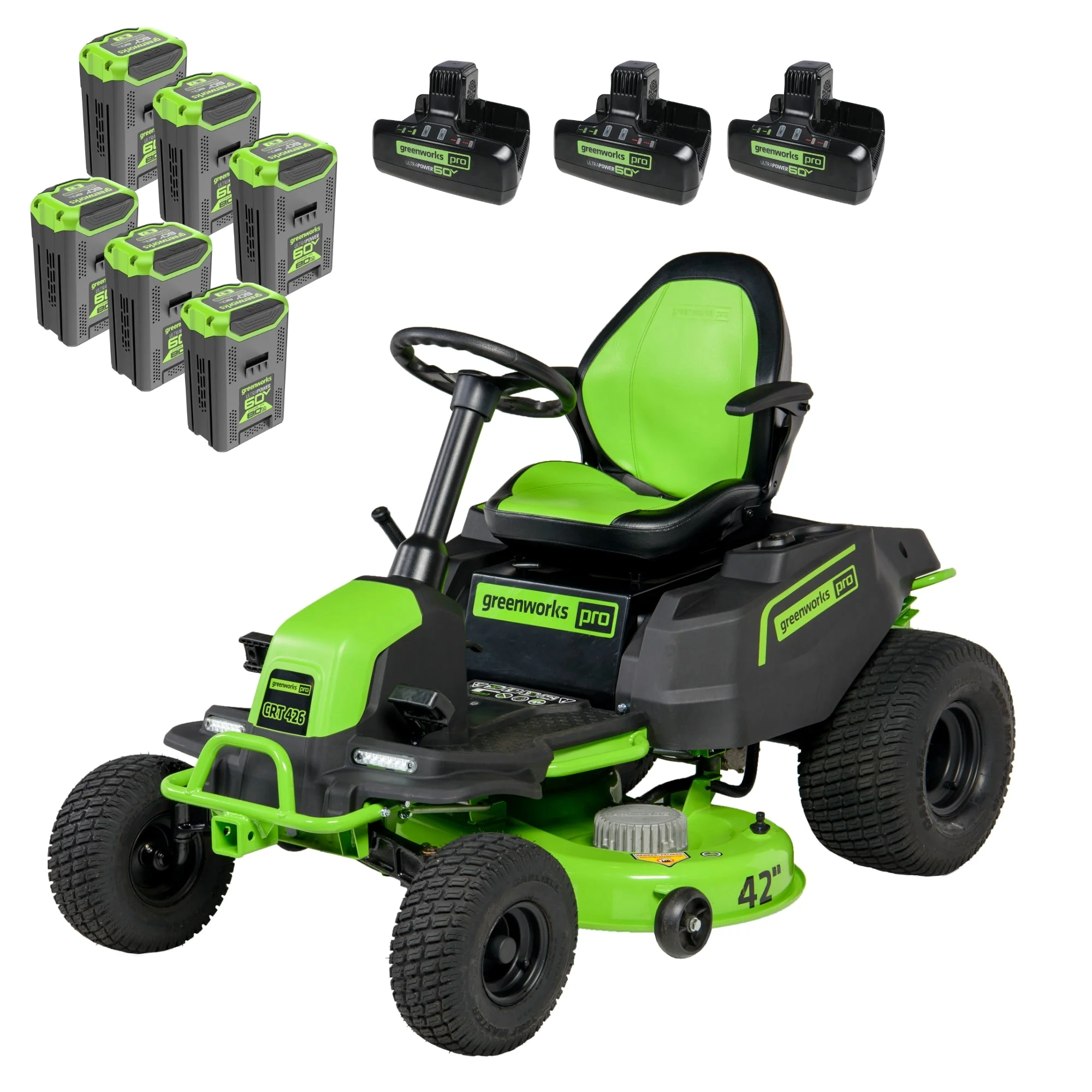 Greenworks CrossoverT 60V cordless riding mower