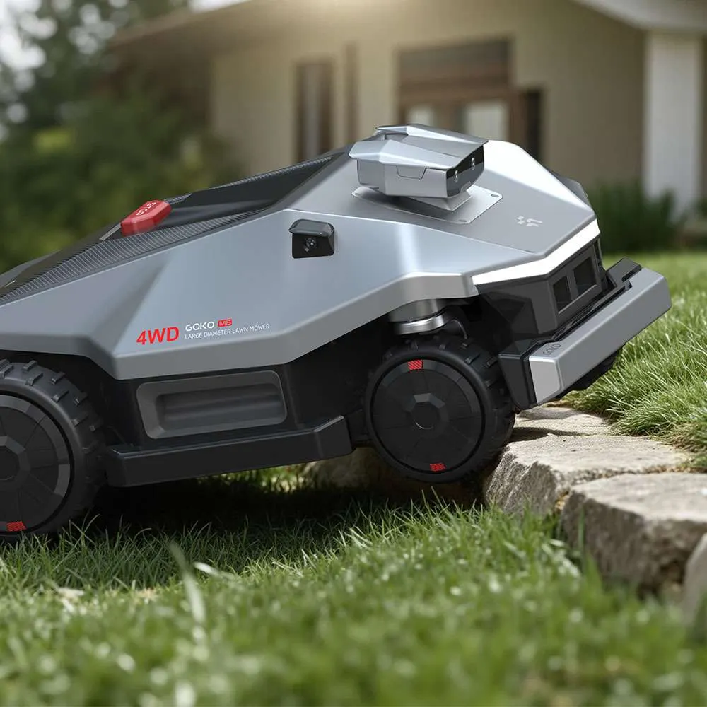 Goko M6 navigating complex terrain