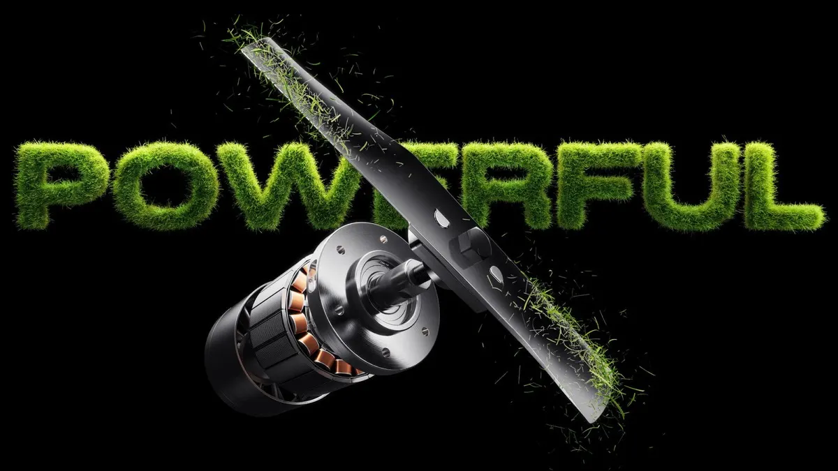 Lymow One Plus SK5 dual rotary blade detail