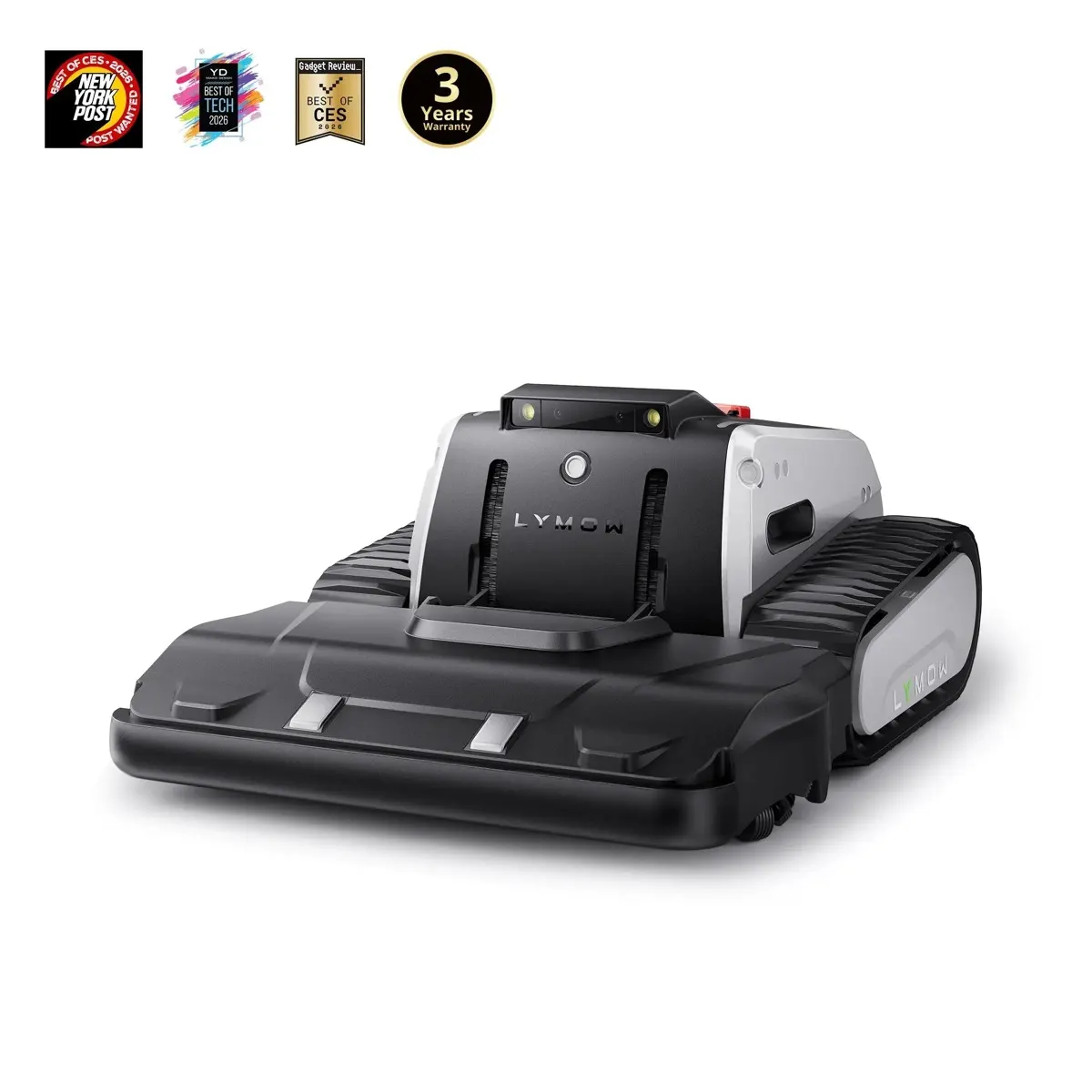 Lymow One Plus dual-blade robotic lawn mower
