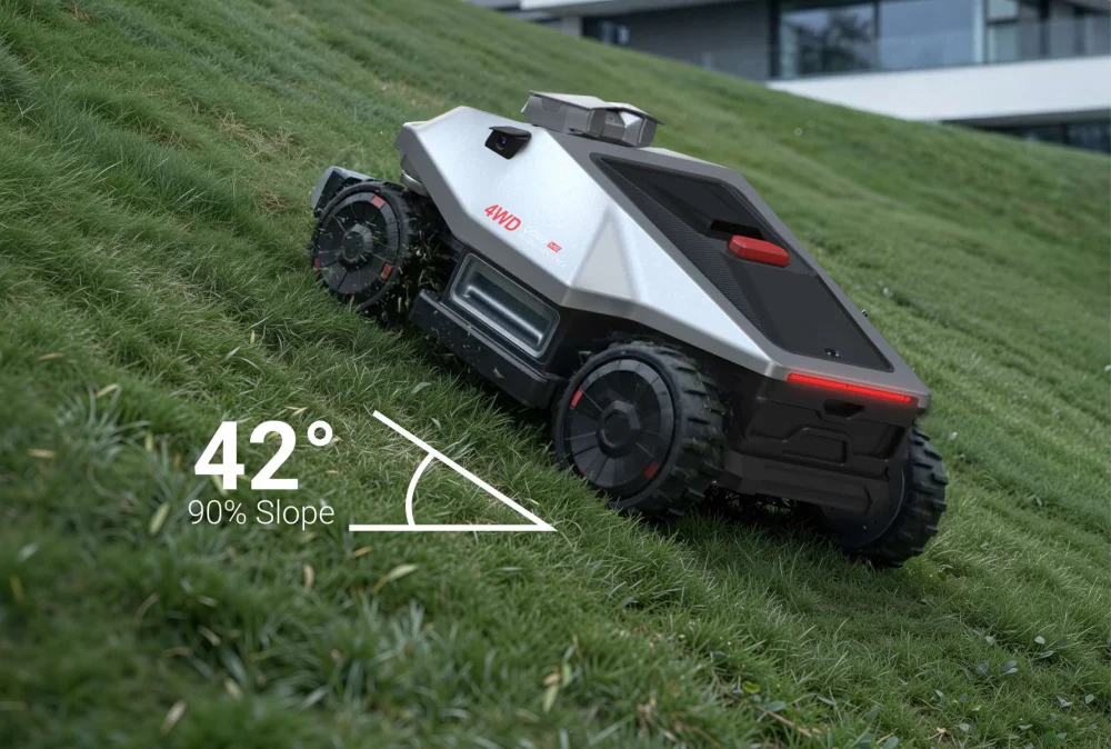 Goko M6 4WD robotic mower from Gokorobo