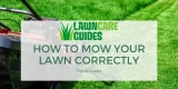 How to Mow Your Lawn Correctly – Lawn Mowing Tips